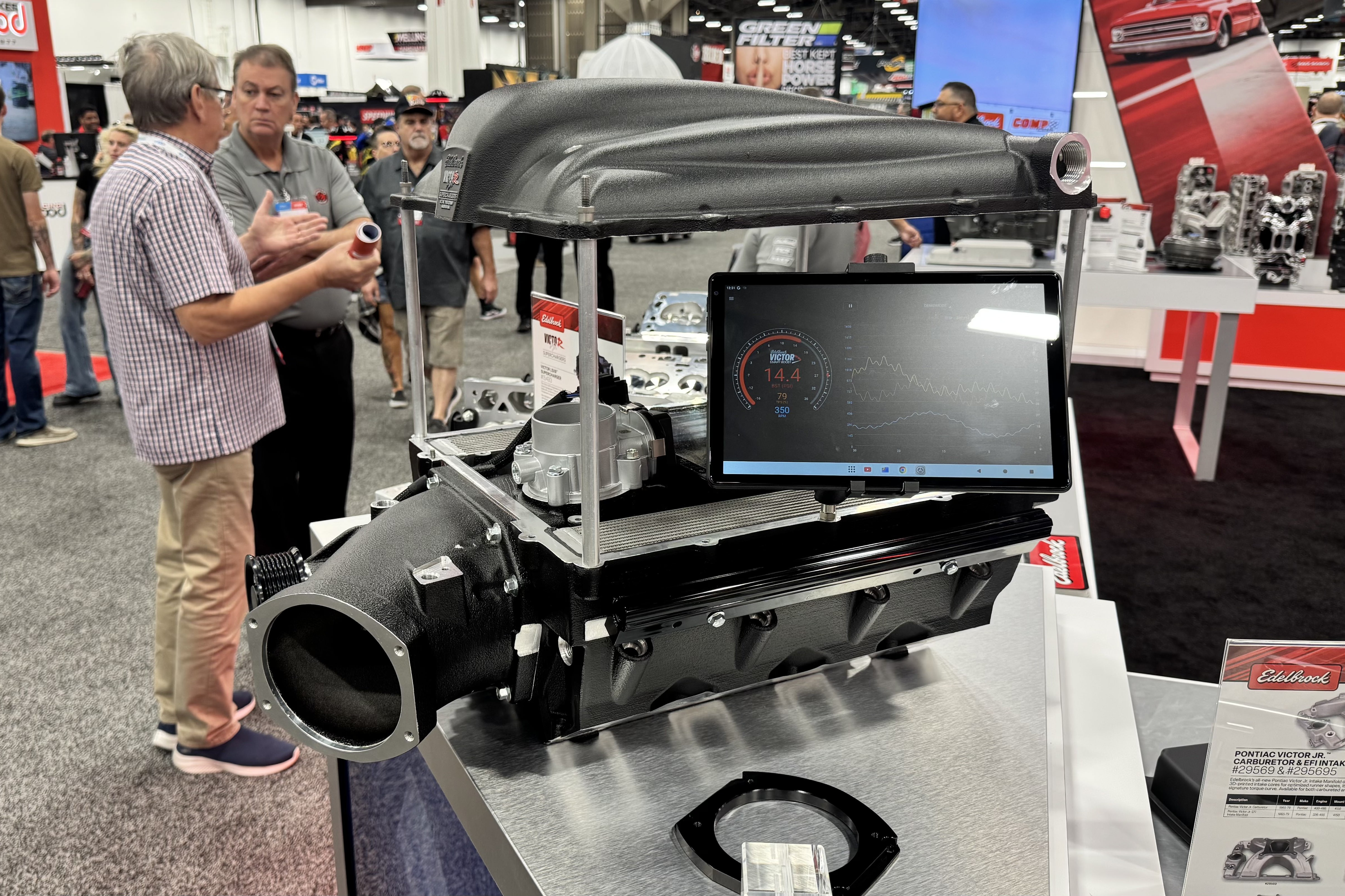 SEMA 2025: Edelbrock's 1300HP Victor LSXR Supercharger