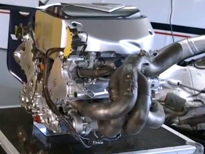 Williams Driver Offers Very Tiny Peek at Renault F1 Engine