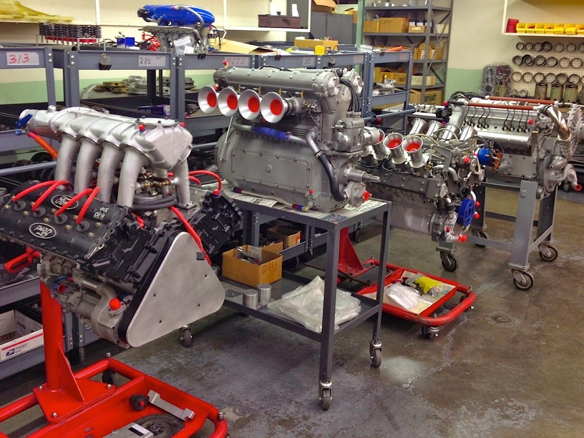 Race Engine Heaven at Ed Pink Open House
