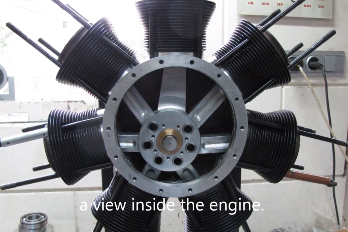 Homegrown Horsepower: Radial Engine Constructed From VW Parts