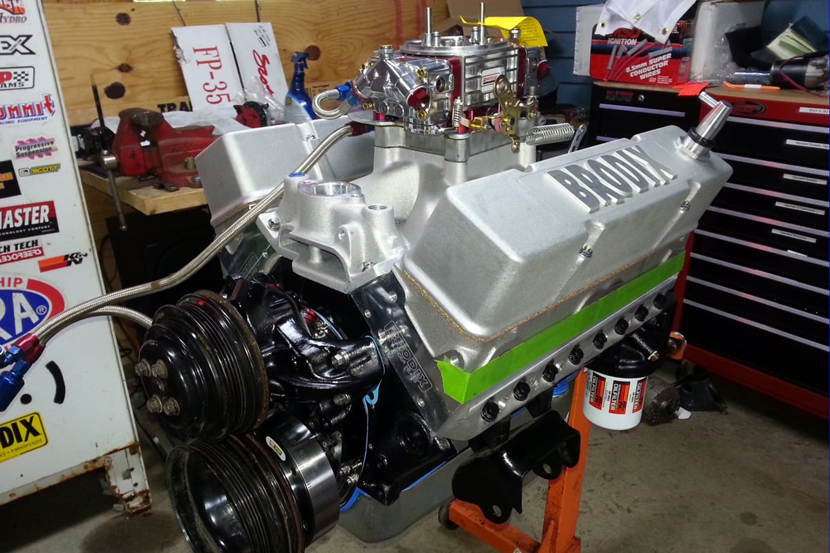 Homegrown Horsepower: Veteran And Son Build 421 Cube SBC