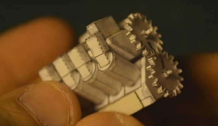 Video: Stunning Engines Made Of Paper are Fully Functional