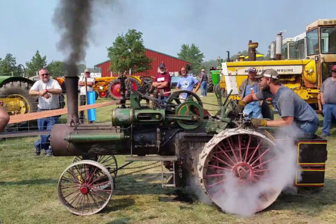 Video: Case Steam Tractor Hits The Dyno With 16 Horses