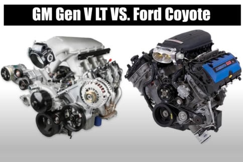 Clash Of The Titans: GM's Gen V LT VS. Ford's Gen III Coyote
