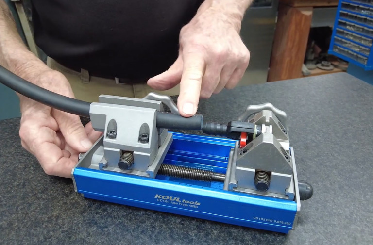 Making Push Lock Hose Assembly Even Easier With Koul Tools’ EZ-ON