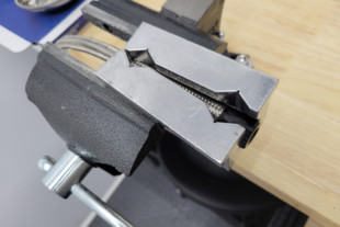 Quick Tip: Clamping Braided Stainless Steel Hose In The Vise
