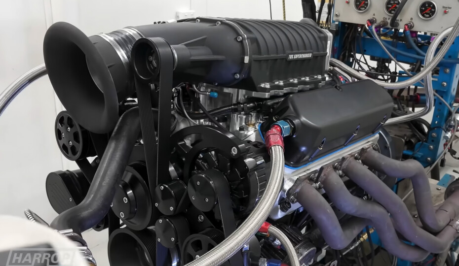 Old School Small-Block Ford With A Modern Harrop TVS Supercharger